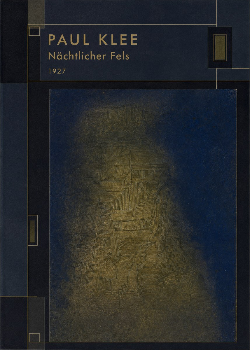 Paul Klee Nächtlicher Fels No5 - Plakat