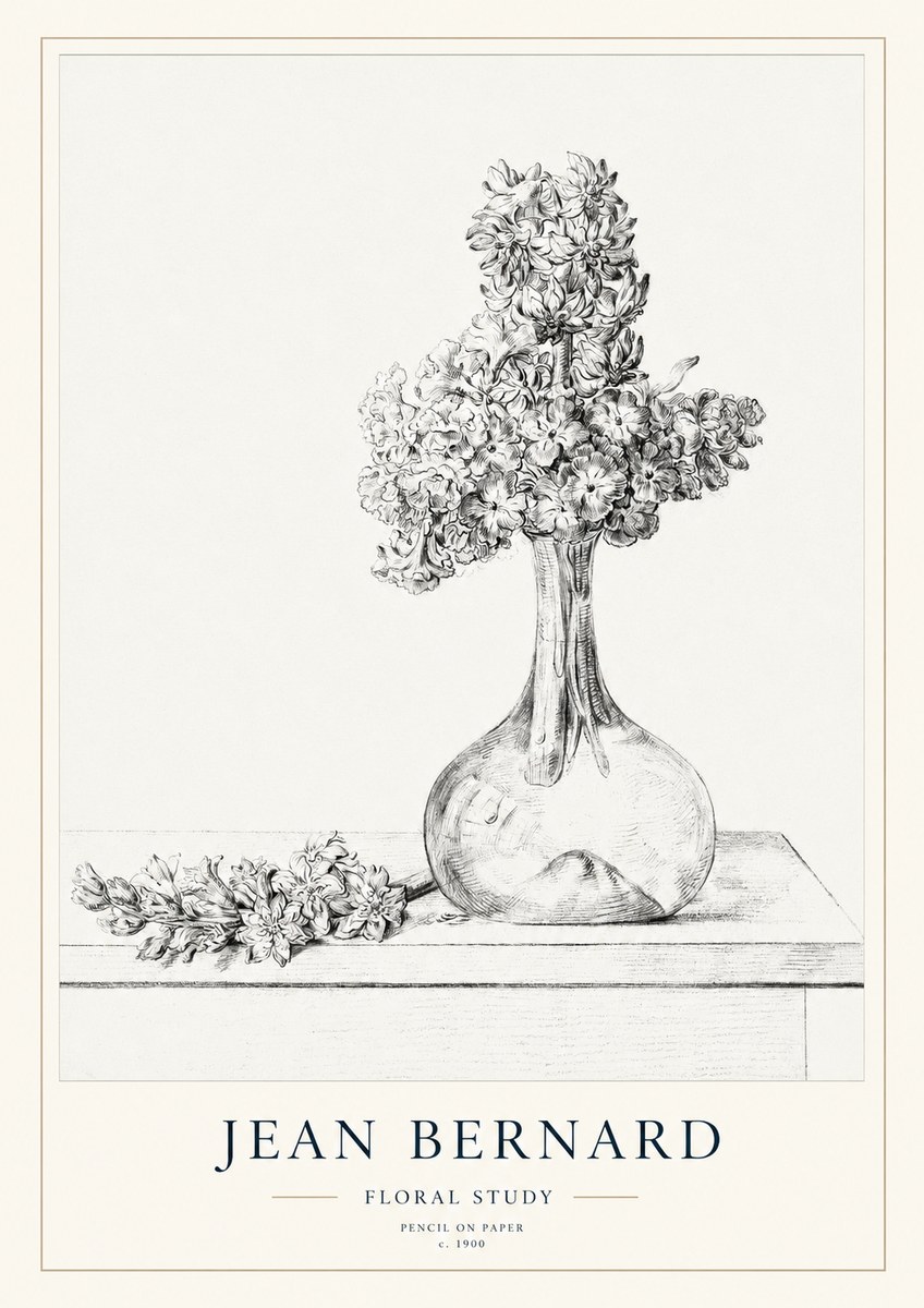 Jean Bernard Spring Blossoms No2 - Plakat