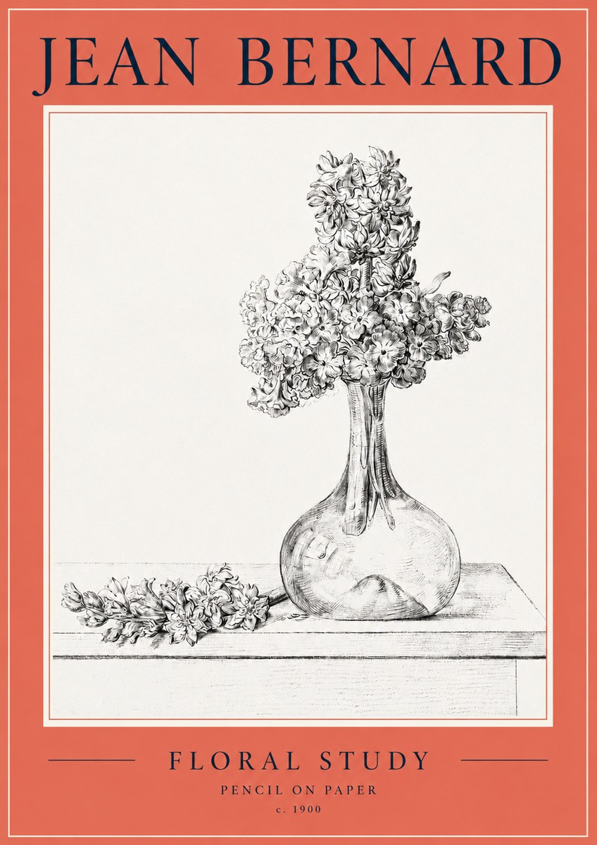 Jean Bernard Spring Blossoms No3 - Plakat
