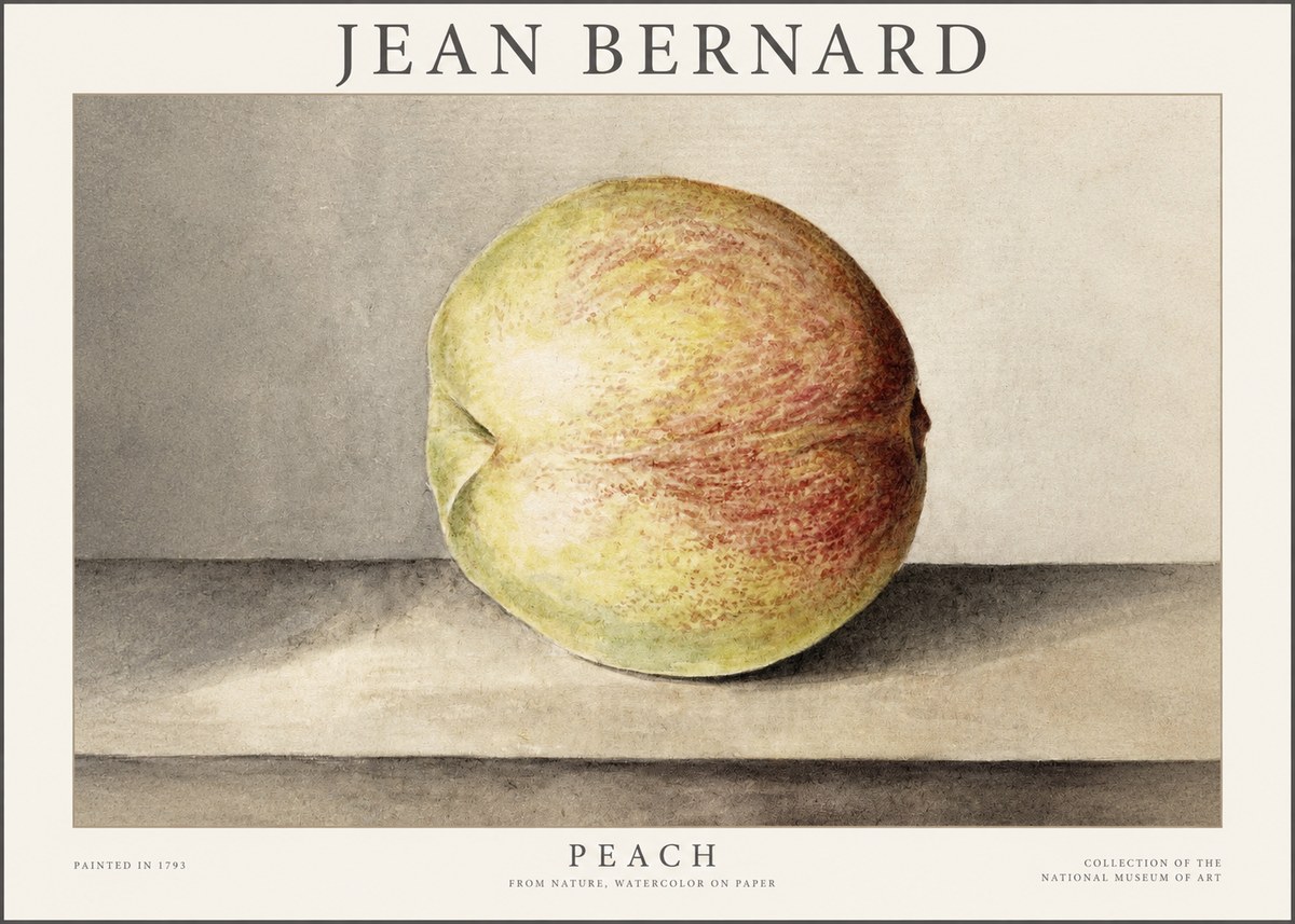 Jean Bernard Peach No1 - Plakat