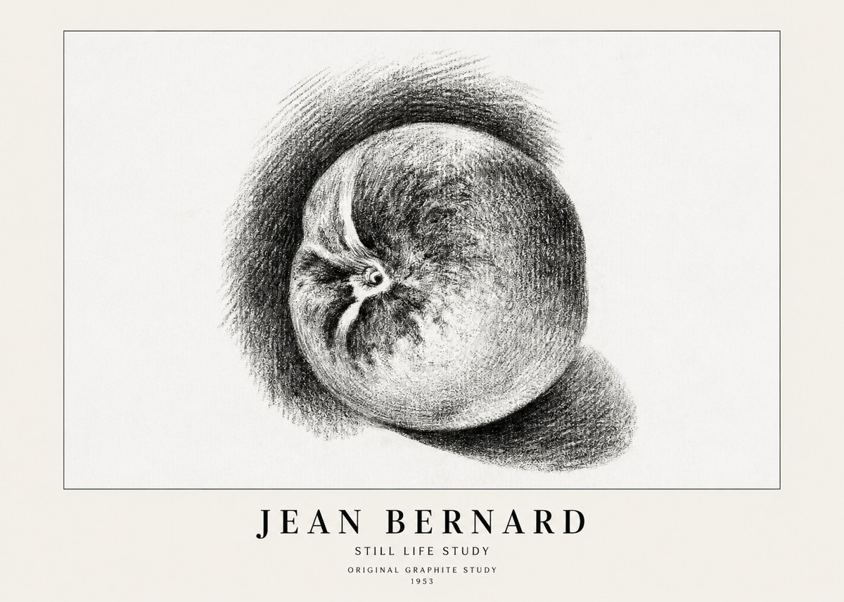 Jean Bernard Still Life Study No1 - Plakat