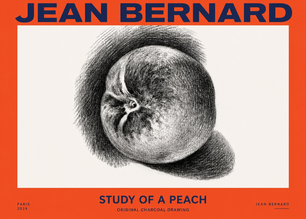 Jean Bernard Still Life Study No4 - Plakat
