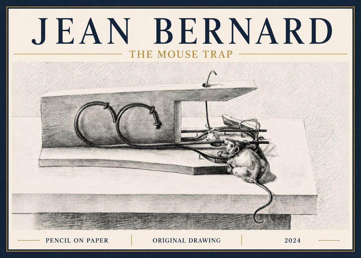 Jean Bernard The Ingenuity of Survival No6 - Plakat