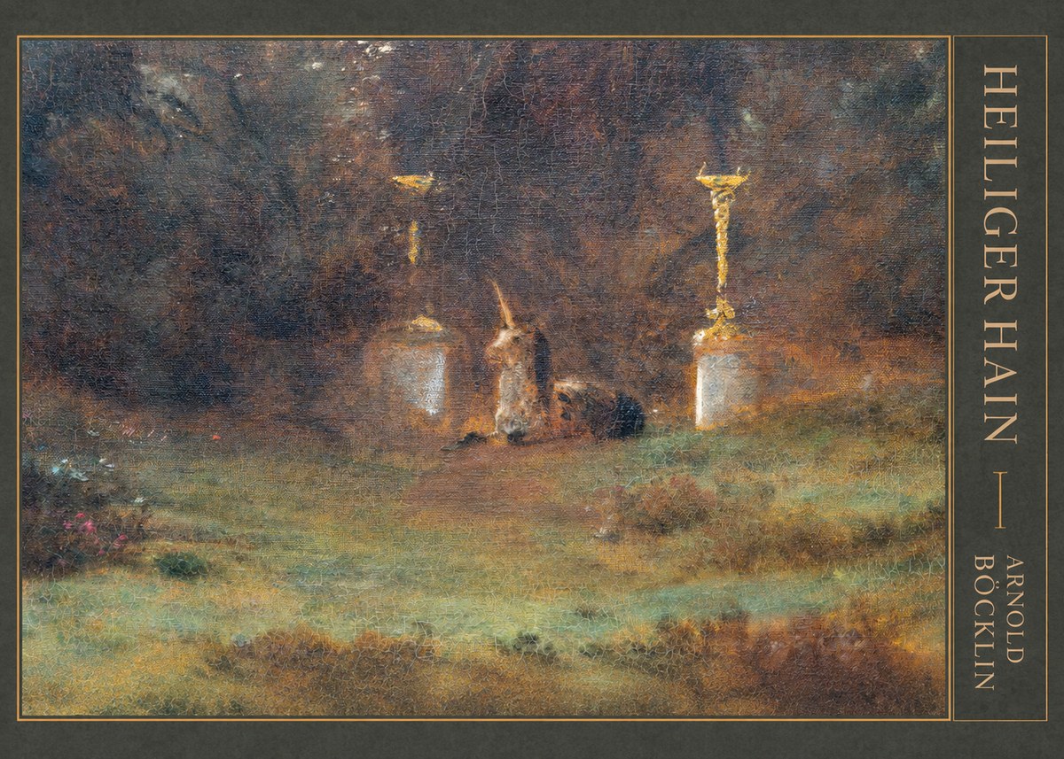 Arnold Böcklin Heiliger Hain No4 - Plakat