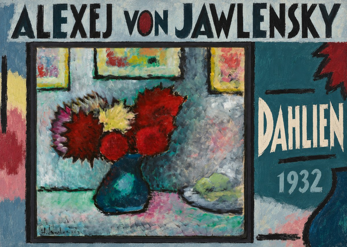 Alexej von Jawlensky Dahlien No5 - Plakat