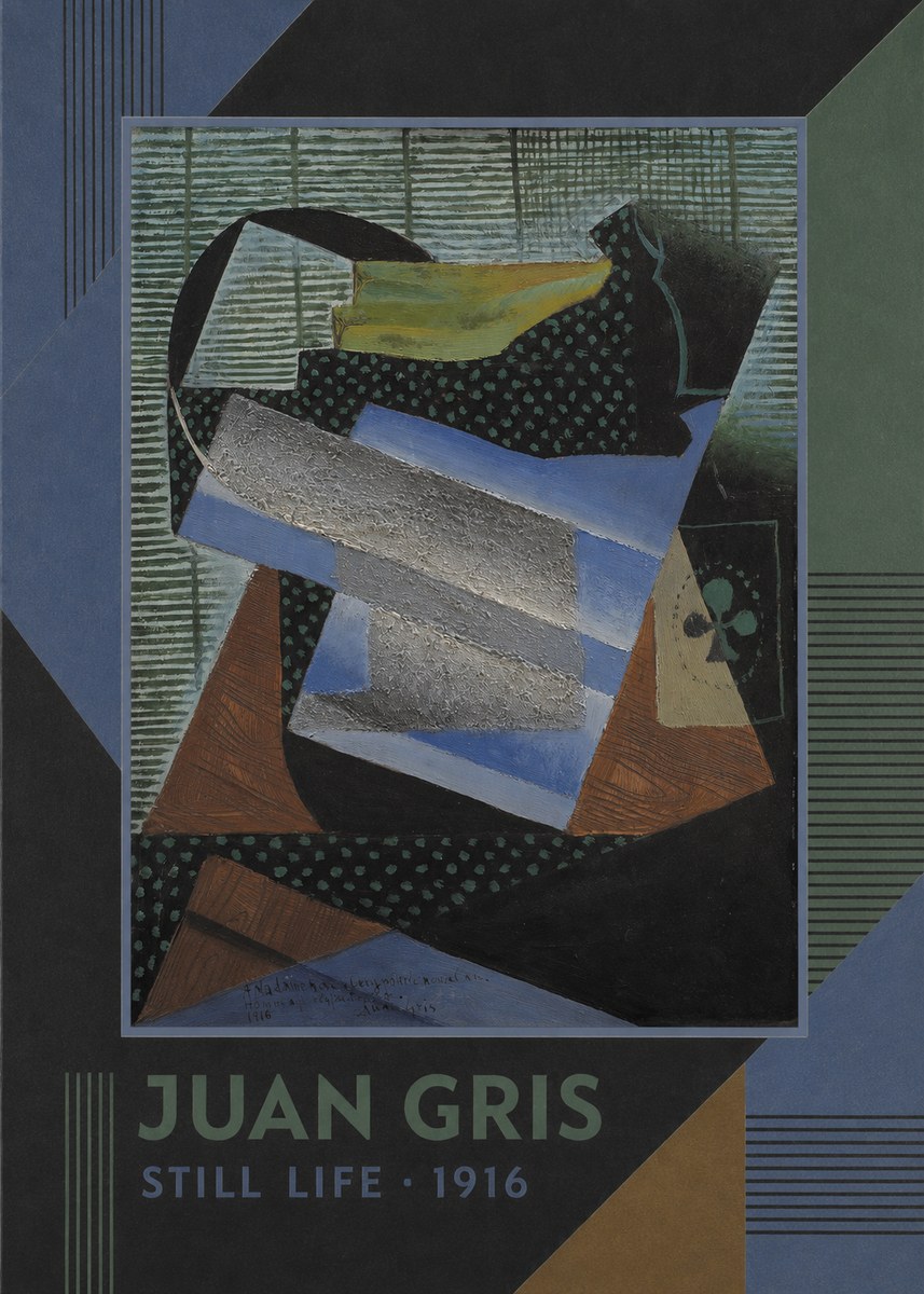 Juan Gris Still Life II No1 - Plakat