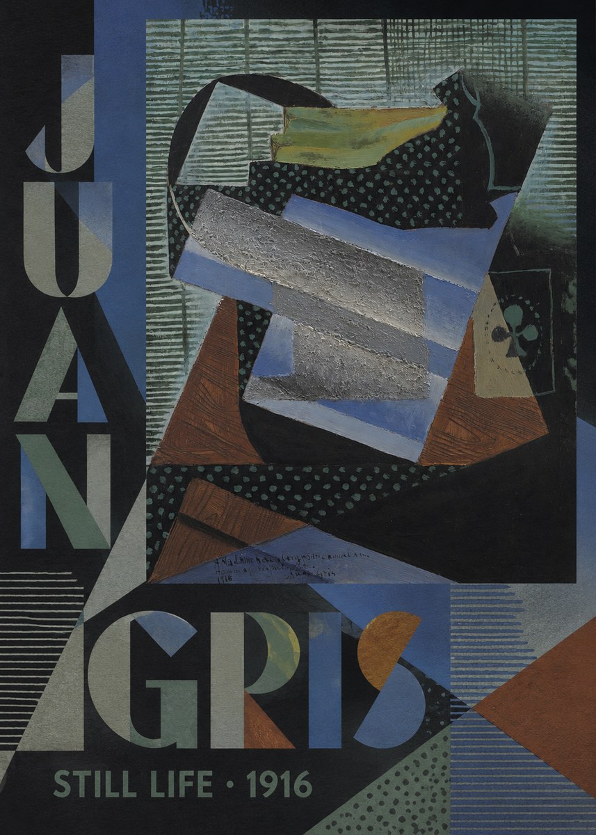 Juan Gris Still Life II No2 - Plakat