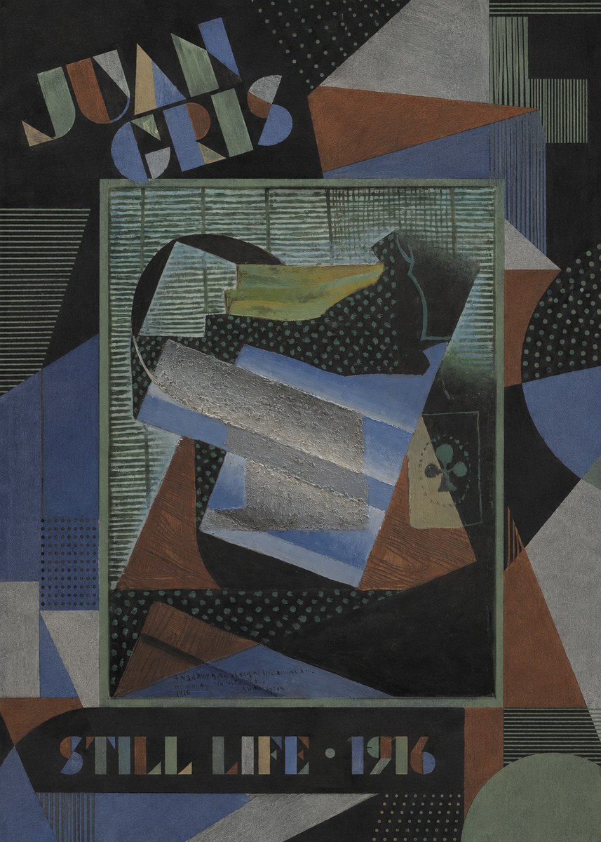 Juan Gris Still Life II No6 - Plakat
