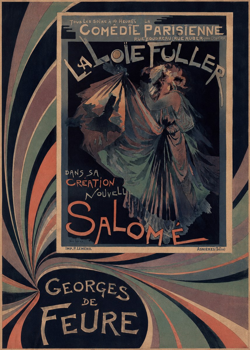 Georges de Feure Salomé I No6 - Plakat