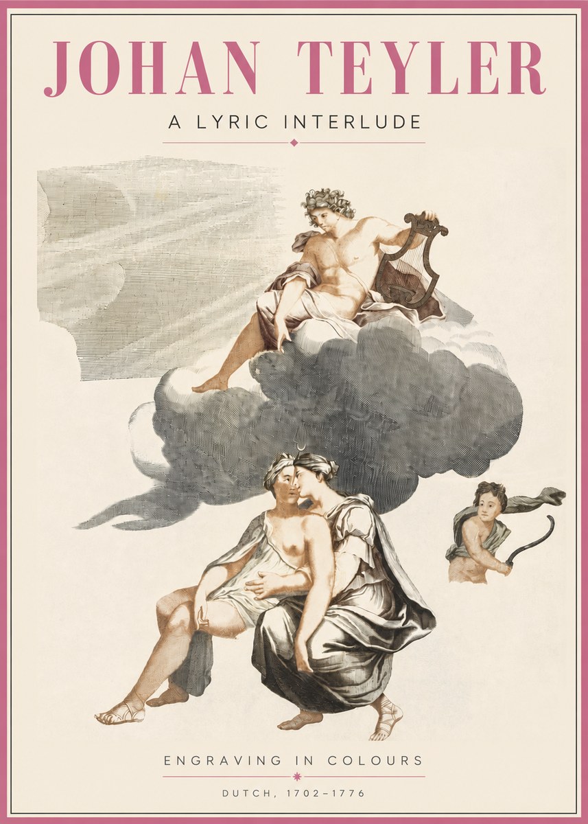 Johan Teyler Allegory of Music and Love No4 - Plakat