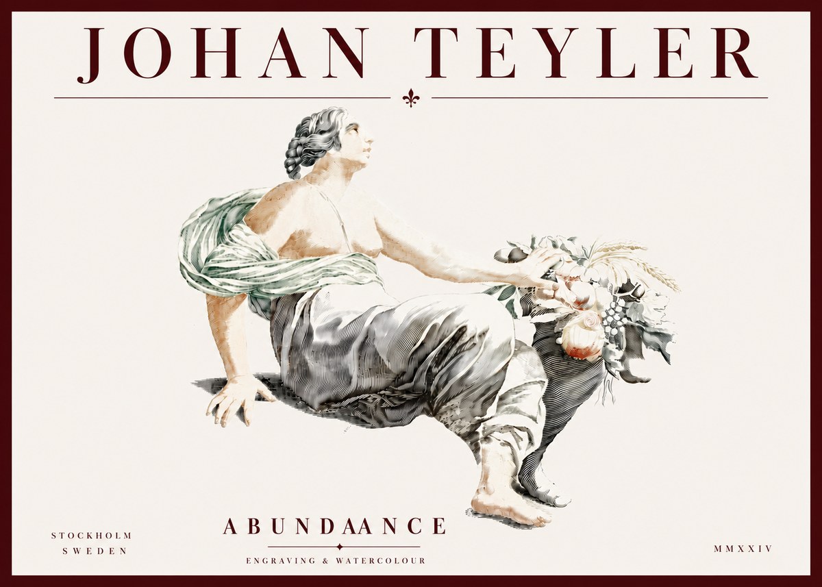 Johan Teyler Abundance No5 - Plakat