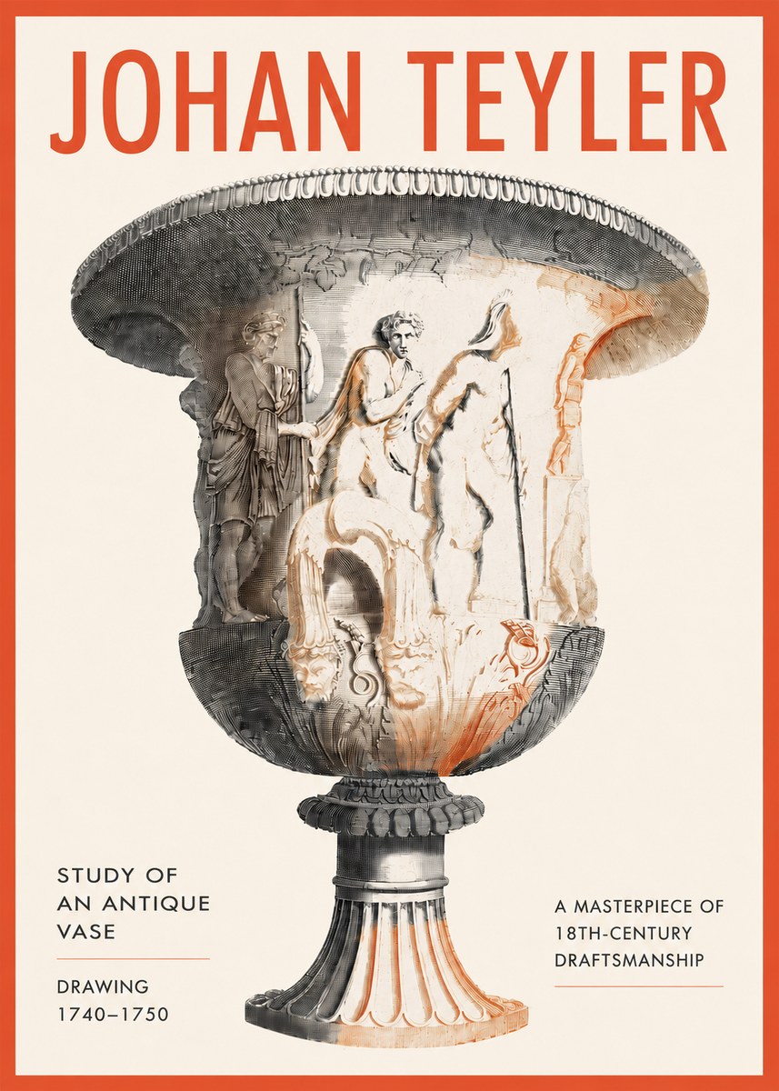 Johan Teyler Classical Urn No4 - Plakat