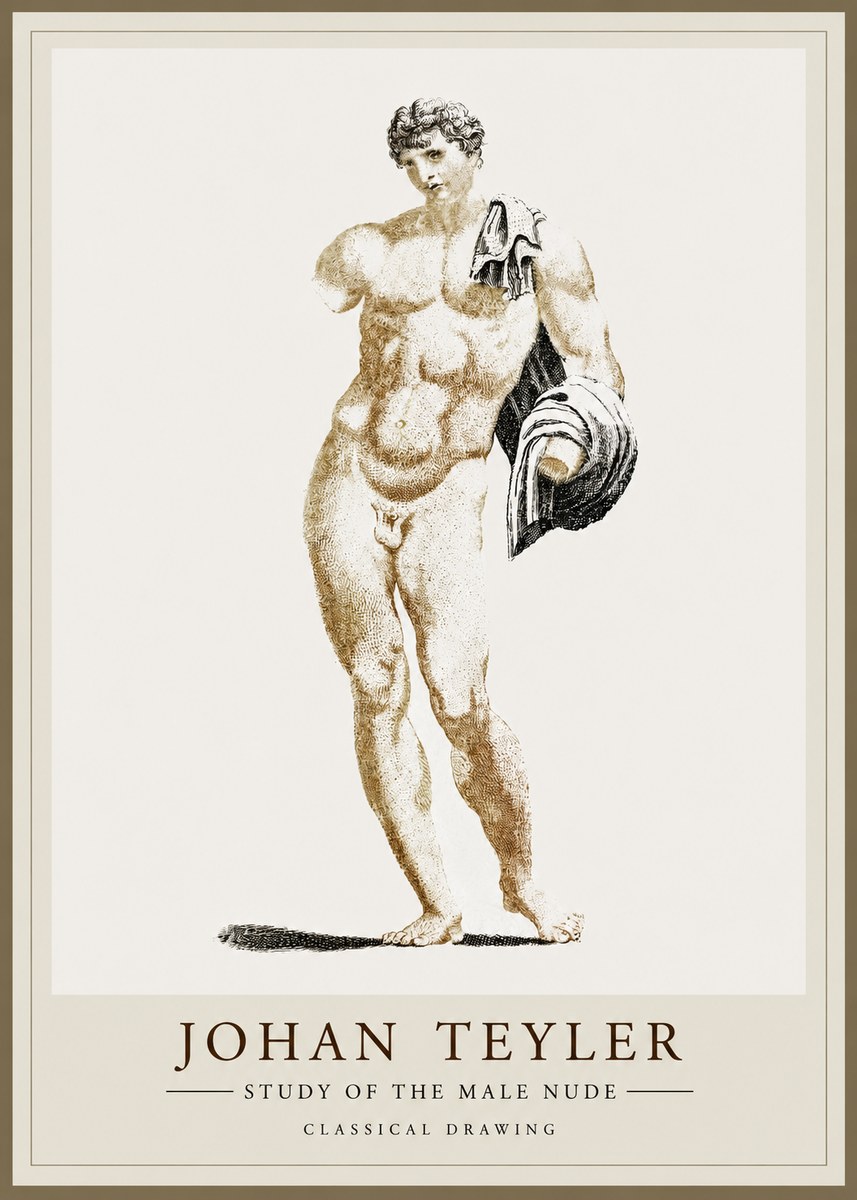 Johan Teyler Classical Study II No2 - Plakat