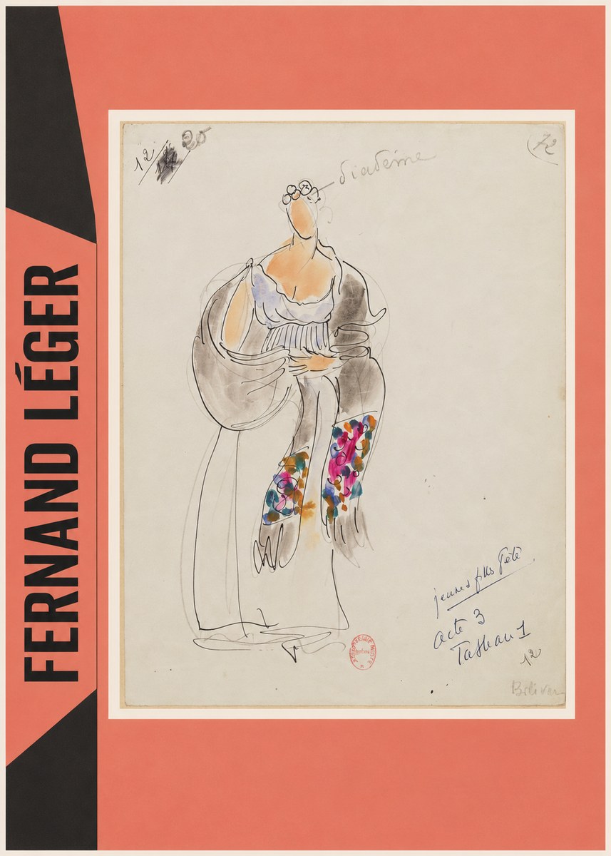 Fernand Léger Diadème No2 - Plakat