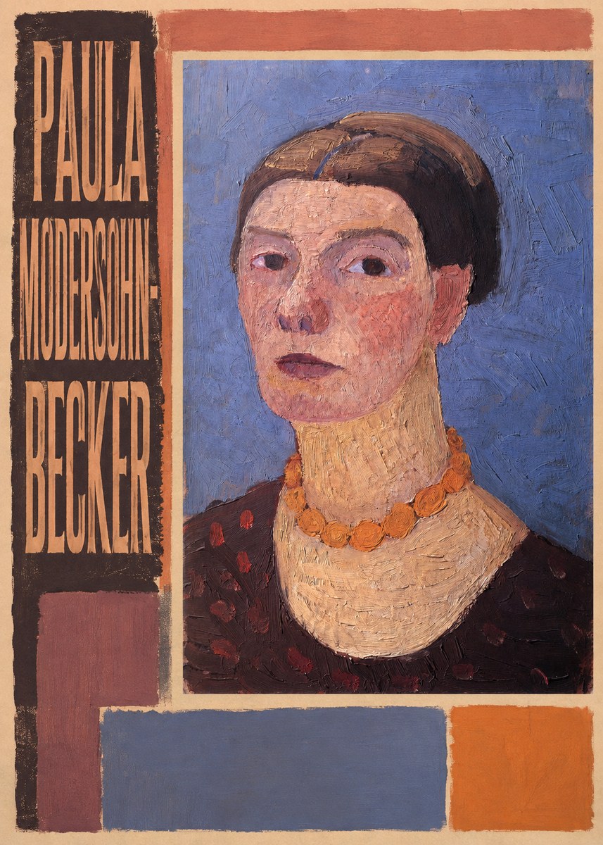Paula Modersohn-Becker Self-portrait No4 - Plakat