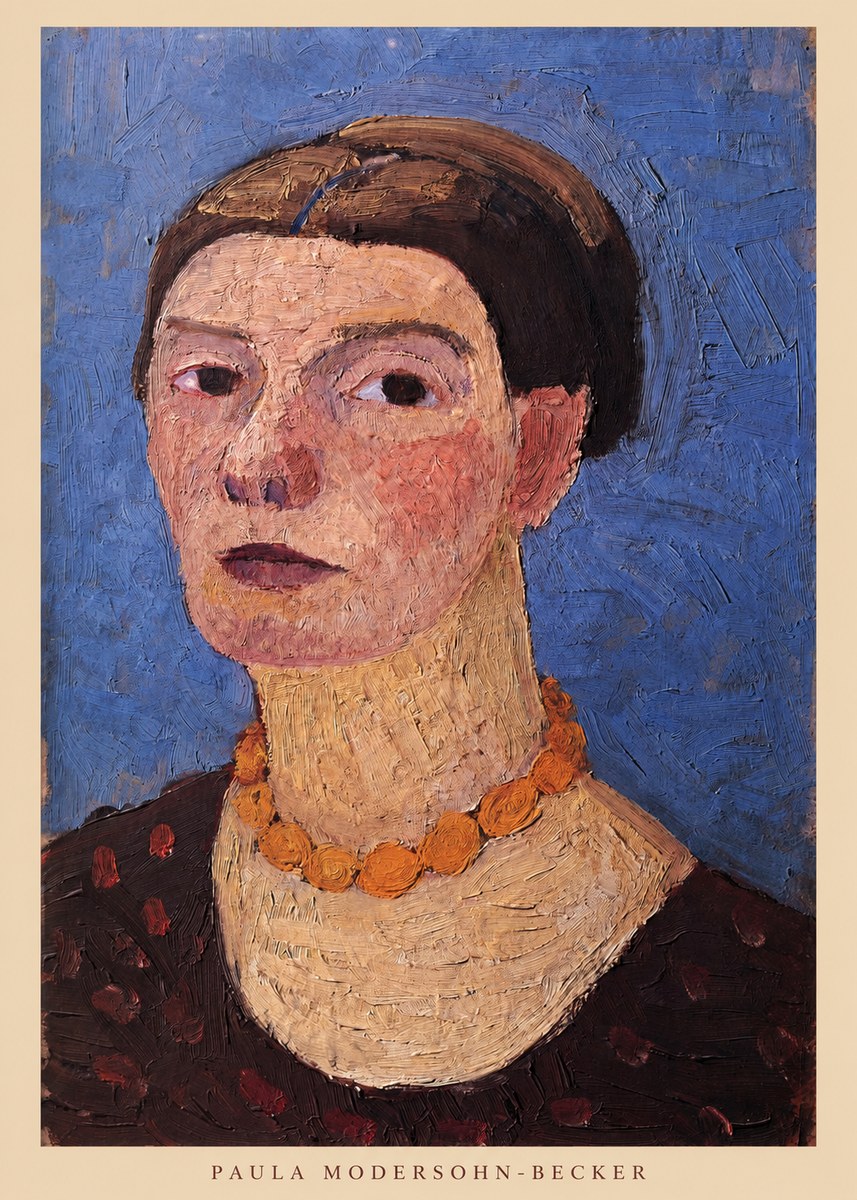 Paula Modersohn-Becker Self-portrait No5 - Plakat