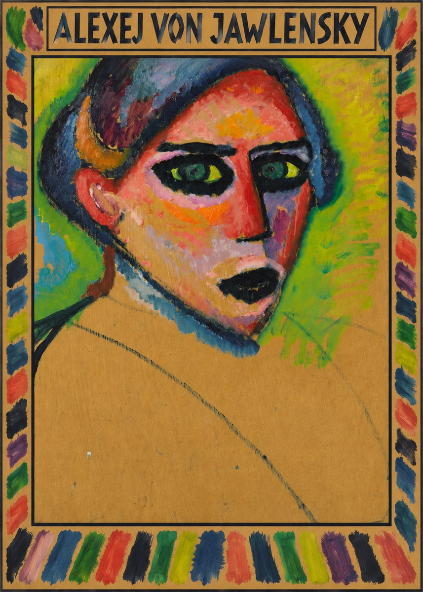 Alexej von Jawlensky Expressionist Head No5 - Plakat