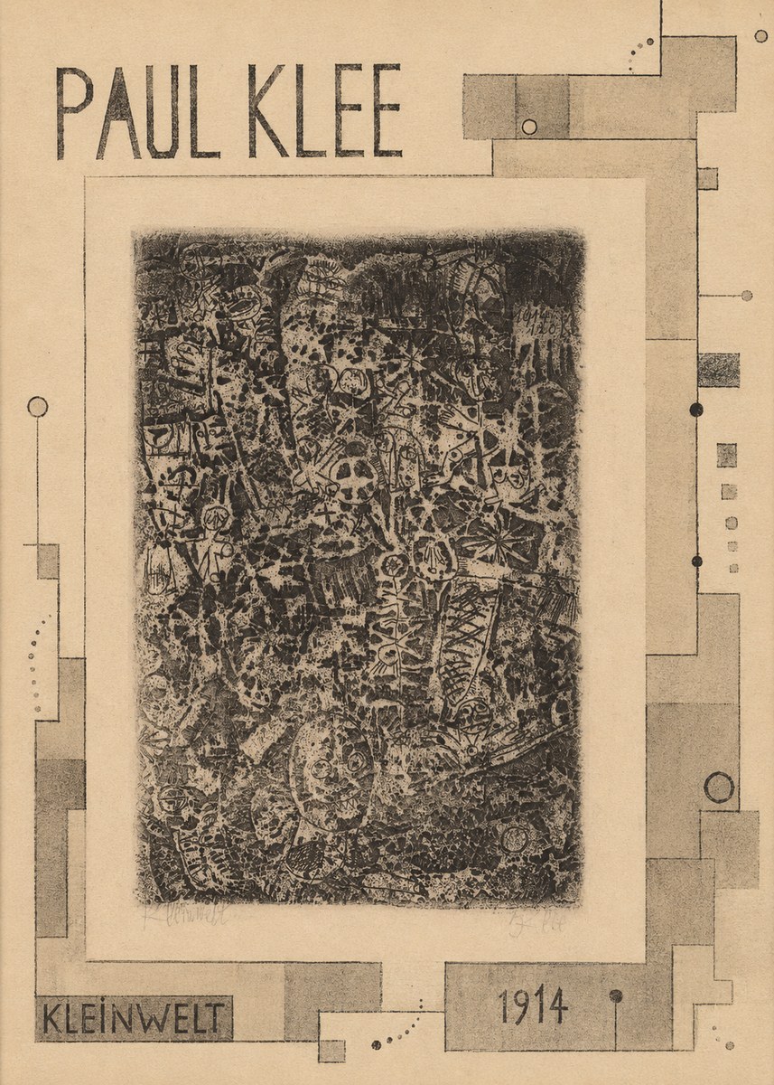 Paul Klee Kleinwelt No6 - Plakat