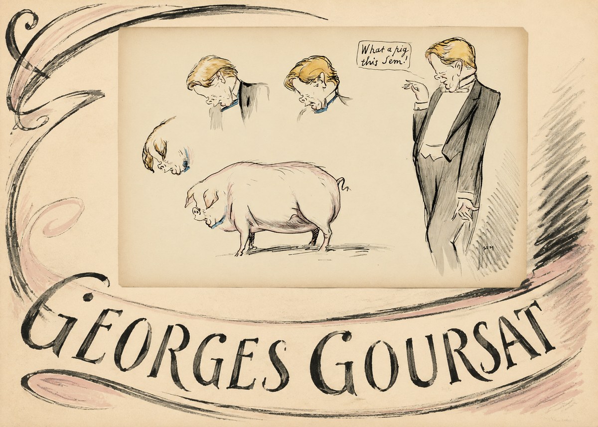 Georges Goursat Georges Goursat I No3 - Plakat