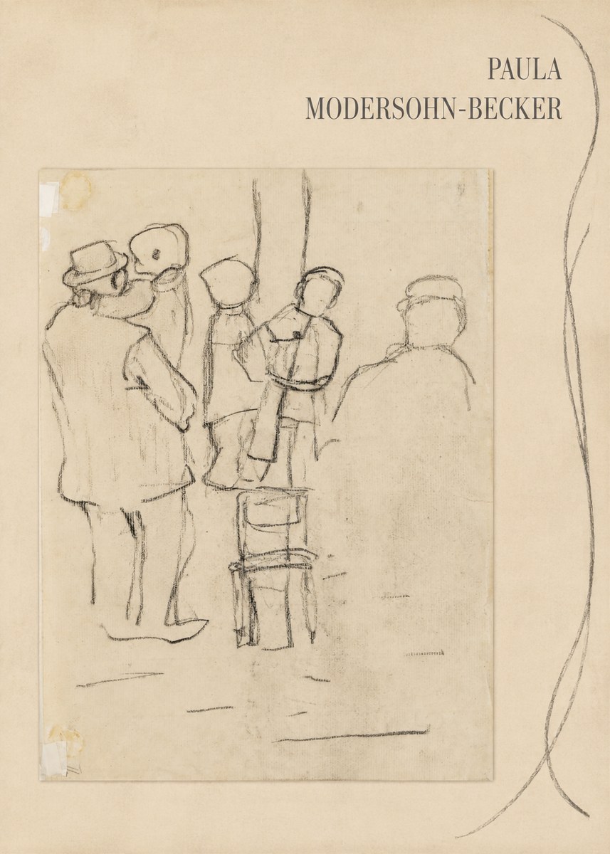Paula Modersohn-Becker Studies of Figures No6 - Plakat