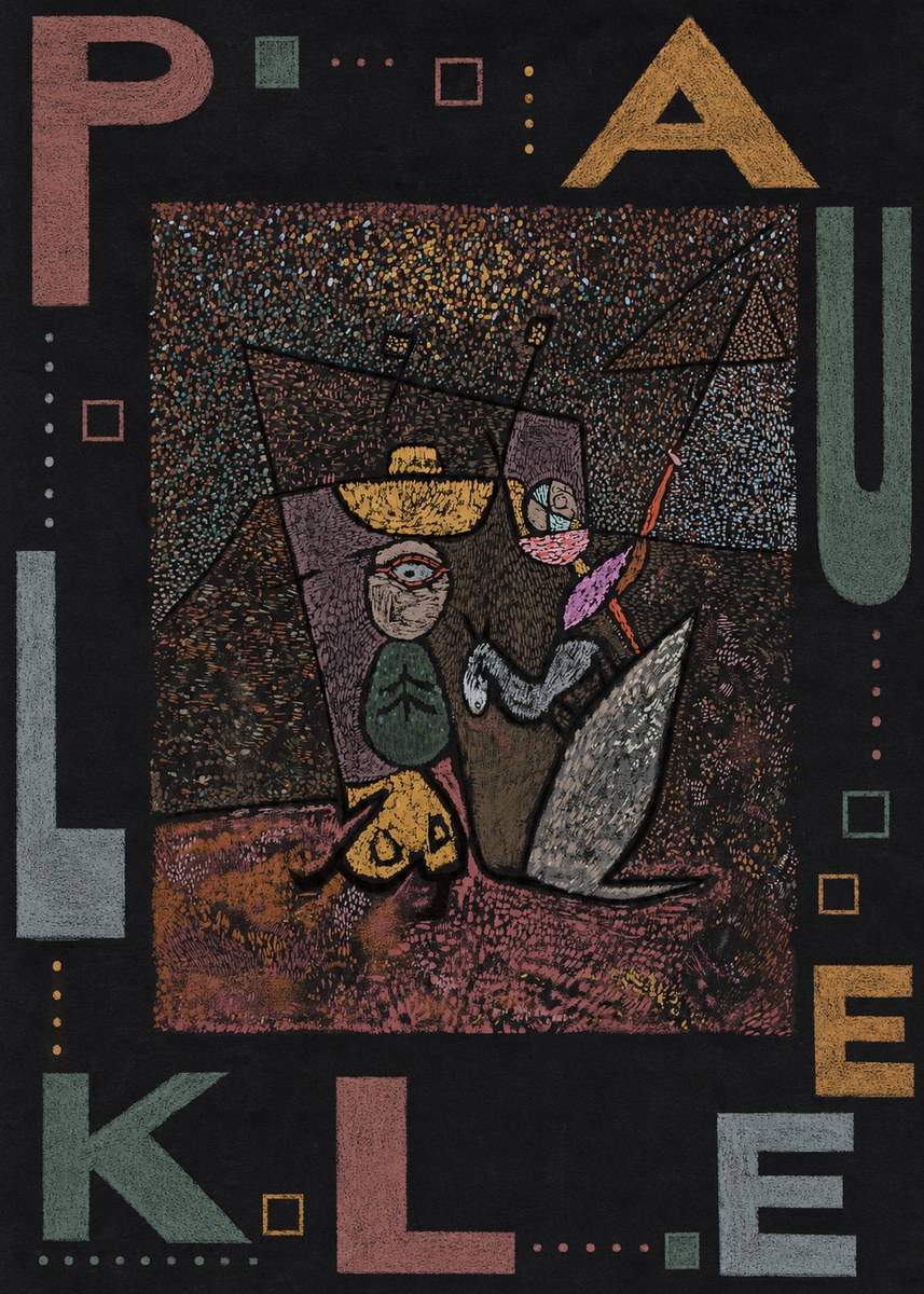 Paul Klee Man, Beast and Plant No5 - Plakat