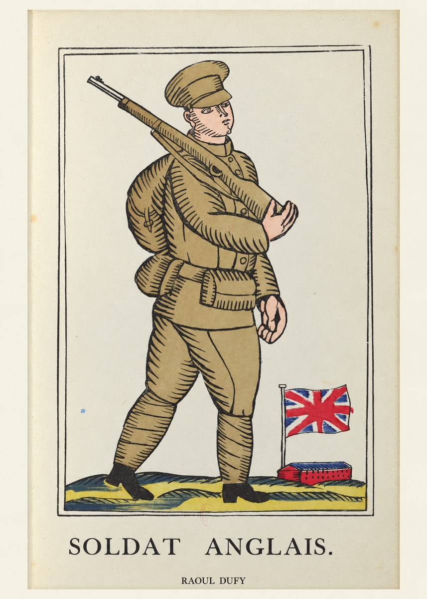 Raoul Dufy Soldat Anglais. No6 - Plakat