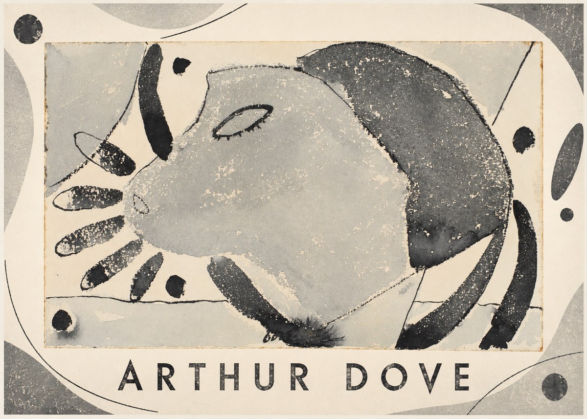 Arthur Dove Head No1 - Plakat