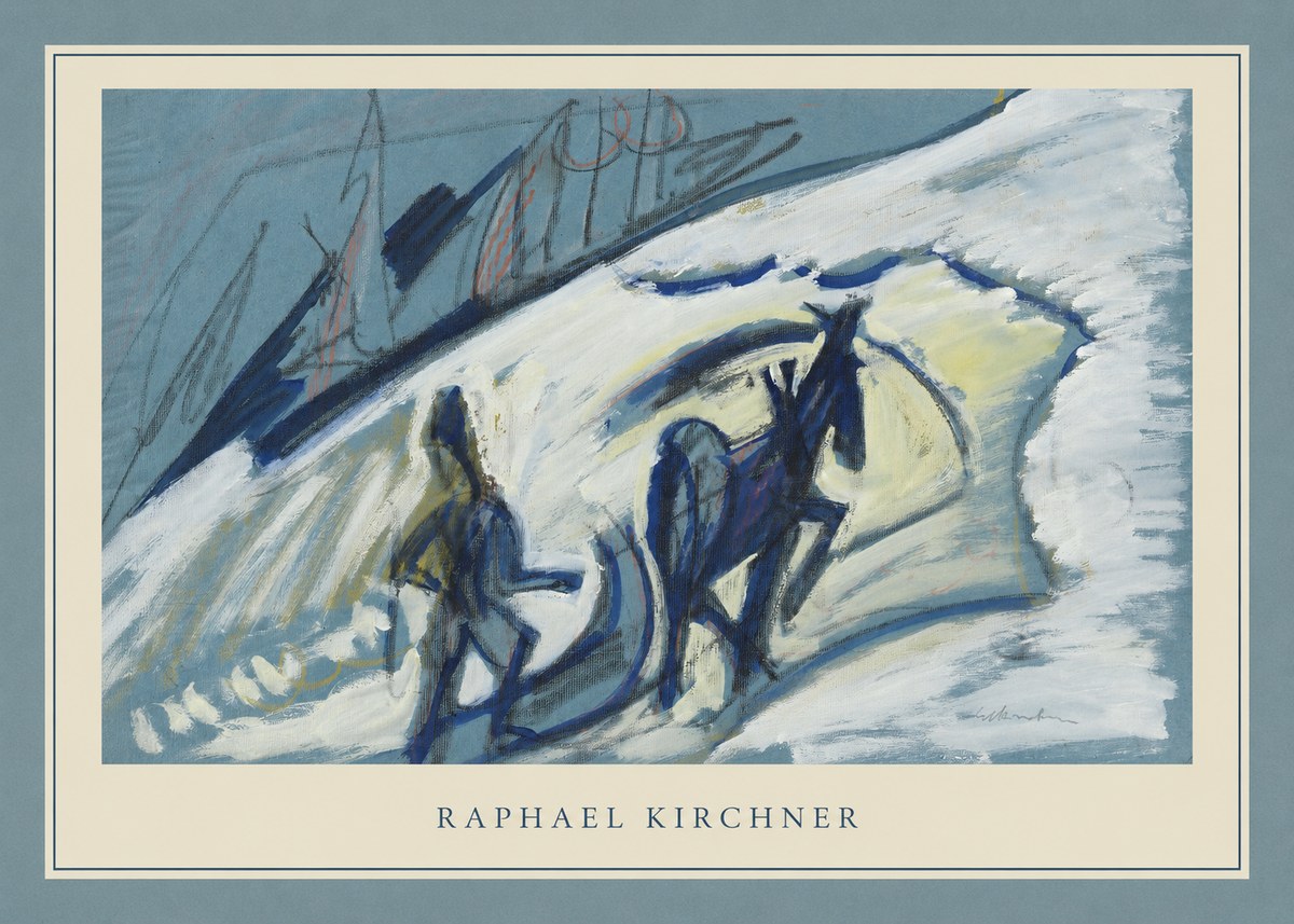 Raphael Kirchner Winter Sleigh Ride No4 - Plakat