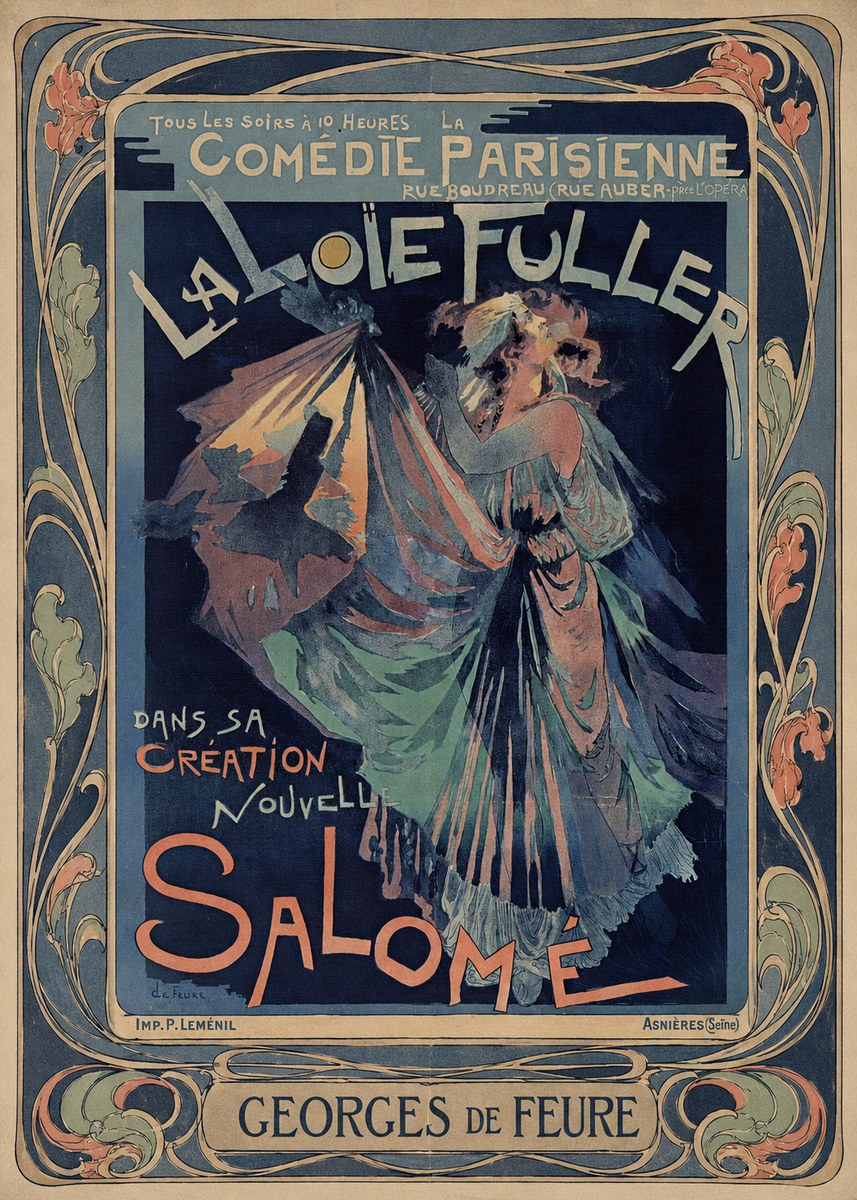 Georges de Feure Salomé II No2 - Plakat