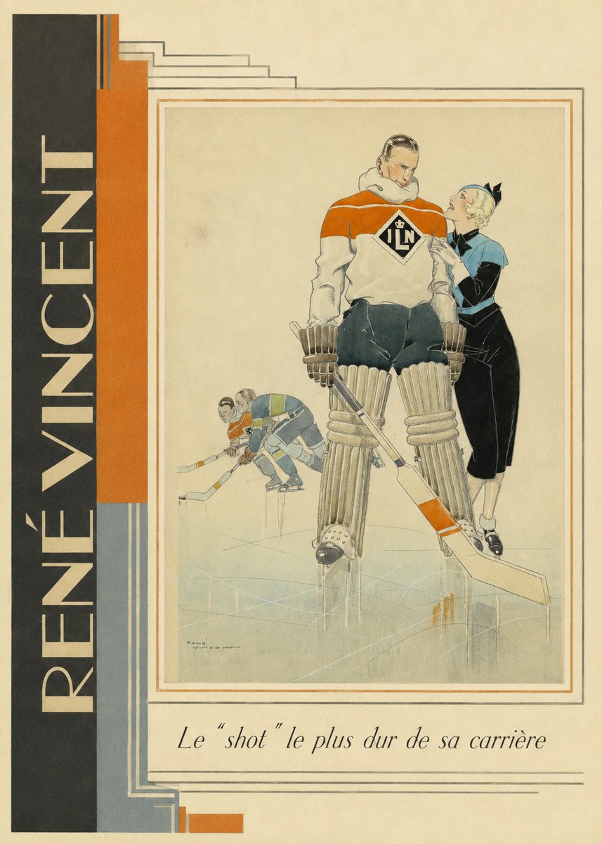 René Vincent Le "Shot" Le Plus Dur De Sa Carrière No2 - Plakat
