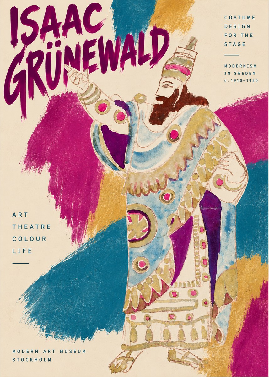 Isaac Grünewald The Theatre Lives No2 - Plakat