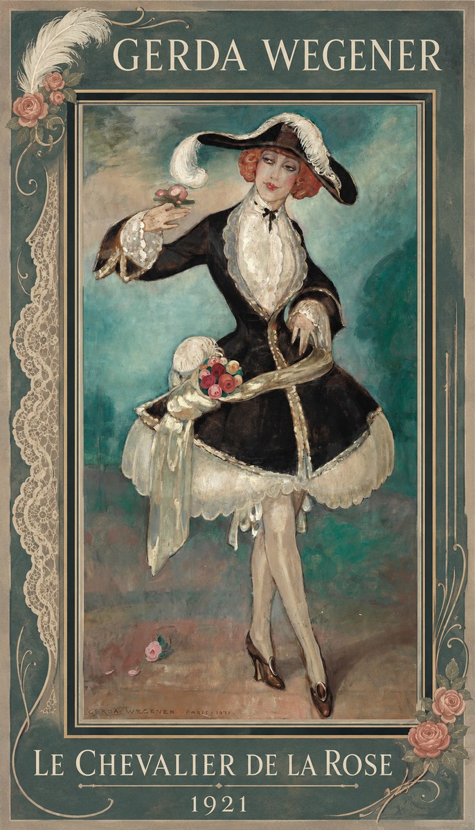 Gerda Wegener Le Chevalier De La Rose No1 - Plakat