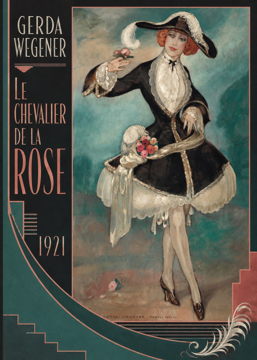 Gerda Wegener Le Chevalier De La Rose No3 - Plakat