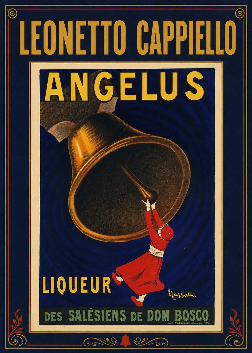 Leonetto Cappiello Angelus No1 - Plakat