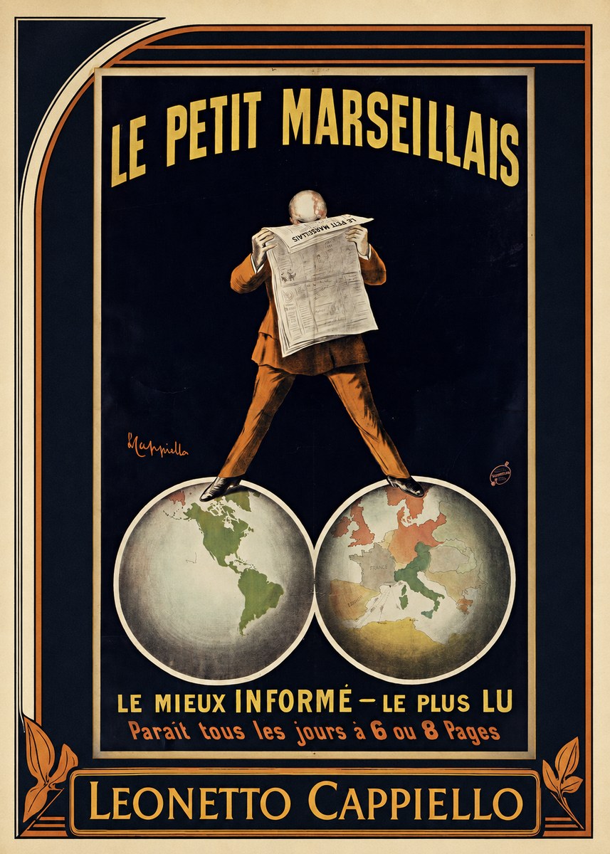 Leonetto Cappiello Le Petit Marseillais No1 - Plakat