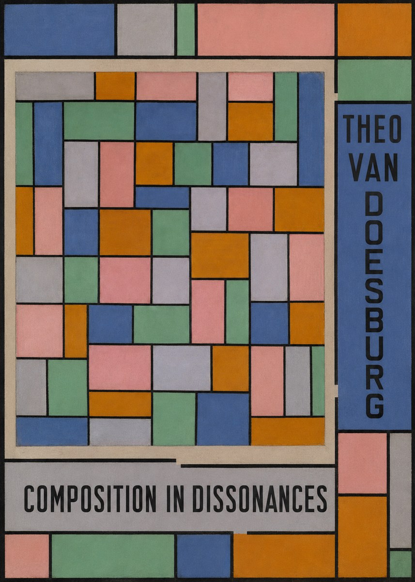 Theo van Doesburg Composition in Dissonances No6 - Plakat