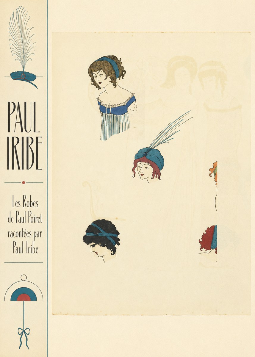 Paul Iribe Les Robes De Paul Poiret Racontées Par Paul Iribe No2 - Plakat