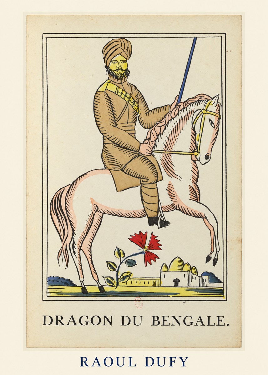 Raoul Dufy Dragon Du Bengale No3 - Plakat