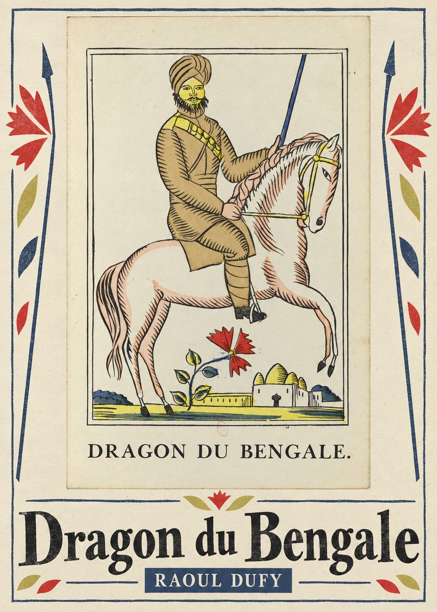 Raoul Dufy Dragon Du Bengale No5 - Plakat