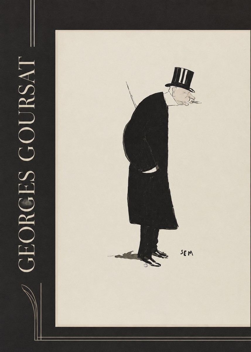 Georges Goursat Georges Goursat II No2 - Plakat