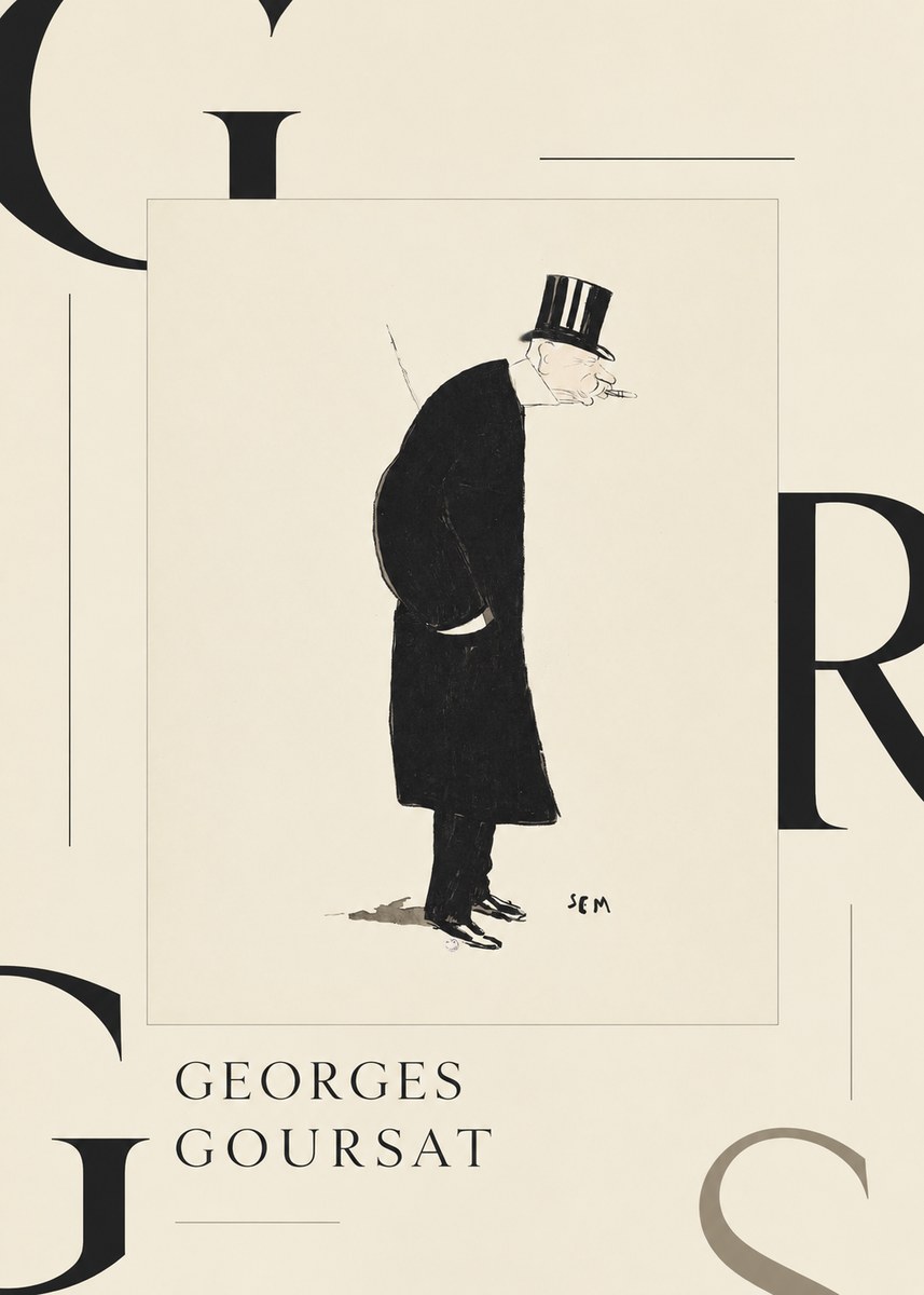 Georges Goursat Georges Goursat II No3 - Plakat