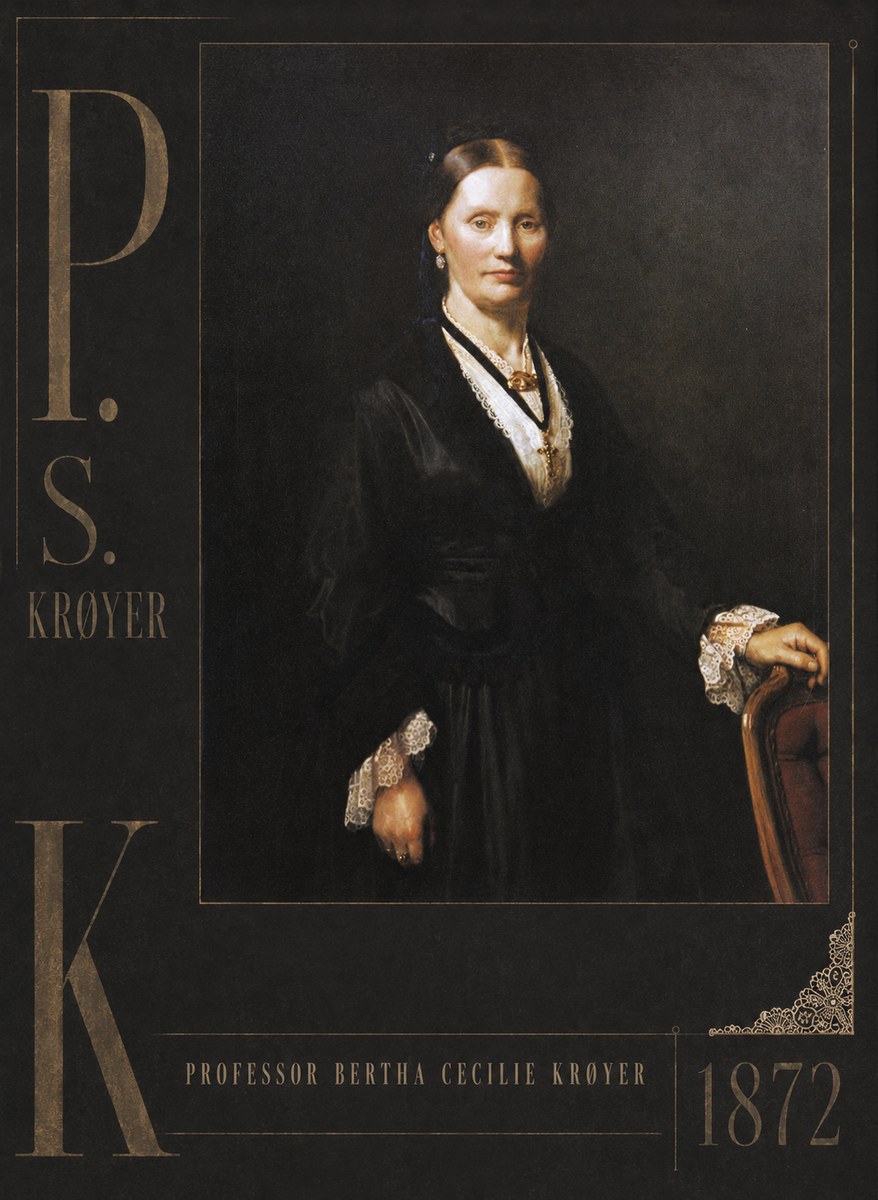 P.S. Krøyer Professor Bertha Cecilie Krøyer No4 - Plakat