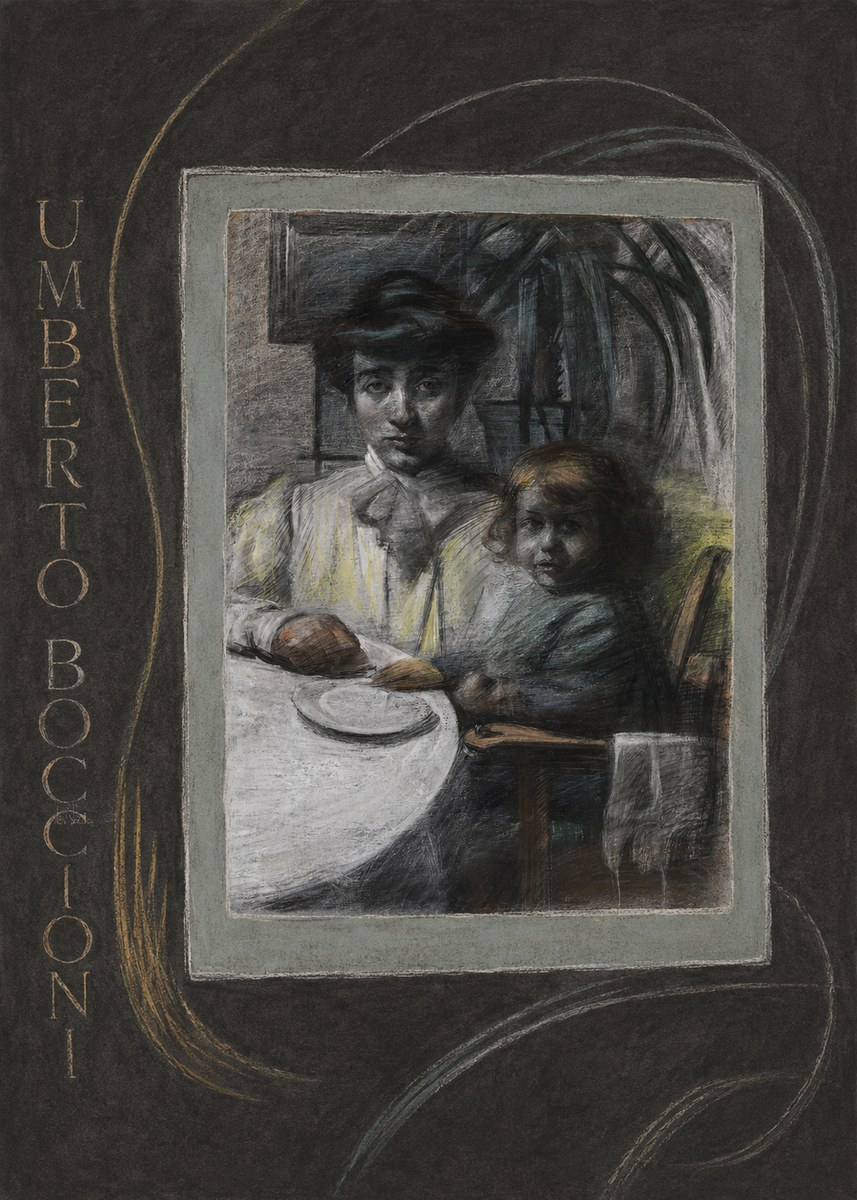 Umberto Boccioni Mother and Sister No3 - Plakat