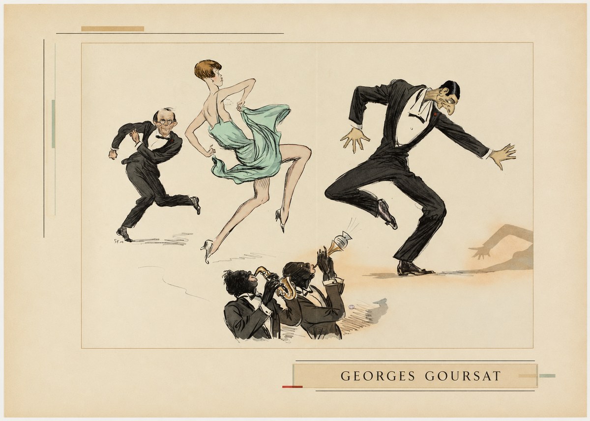 Georges Goursat Georges Goursat III No4 - Plakat