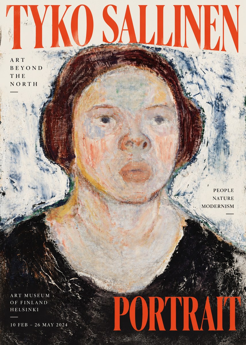 Tyko Sallinen Portrait I No2 - Plakat