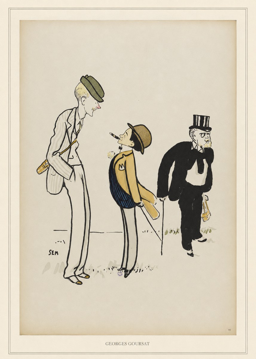 Georges Goursat Georges Goursat IV No5 - Plakat