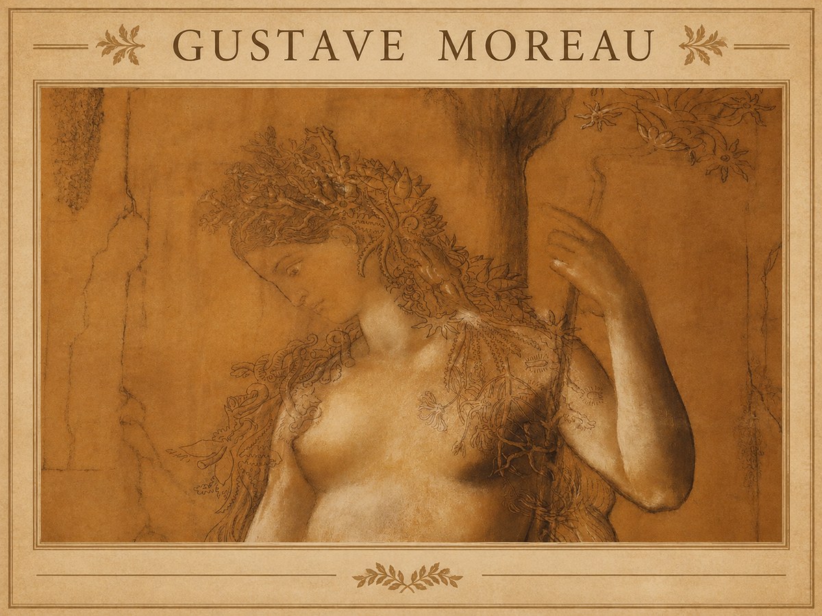 Gustave Moreau Daphne No1 - Plakat