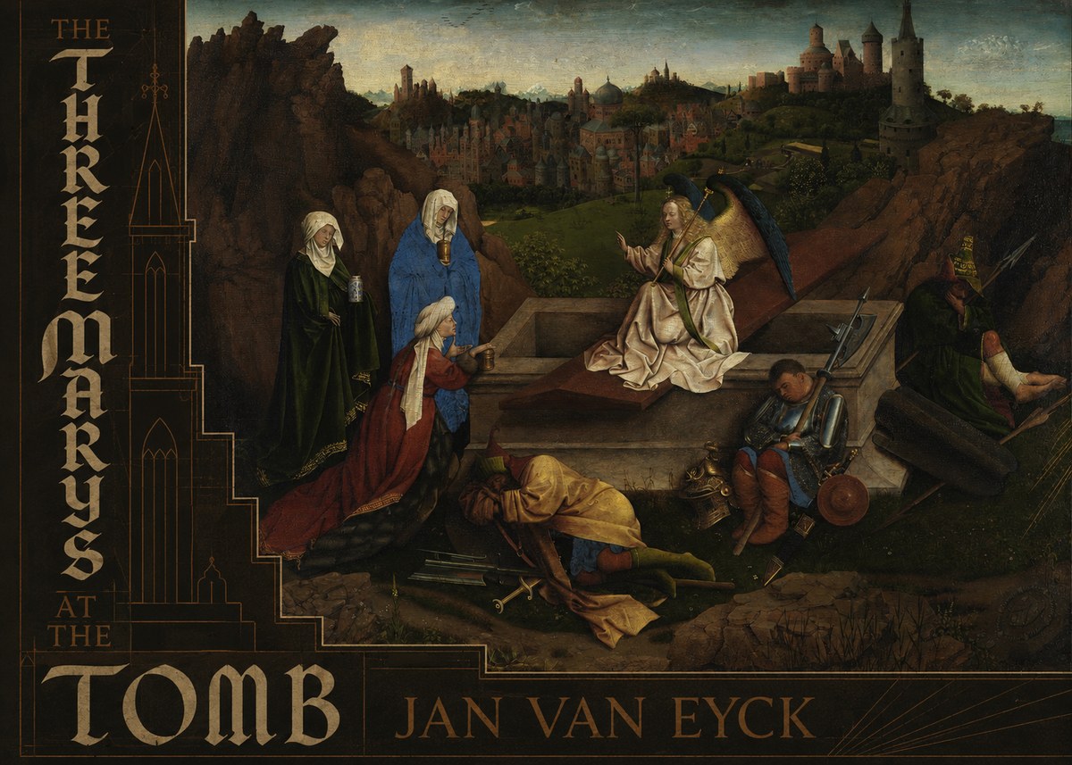 Jan van Eyck The Three Marys at the Tomb No6 - Plakat