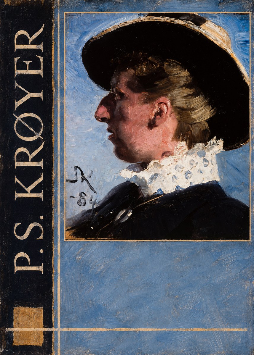 P.S. Krøyer Self-portrait II No2 - Plakat