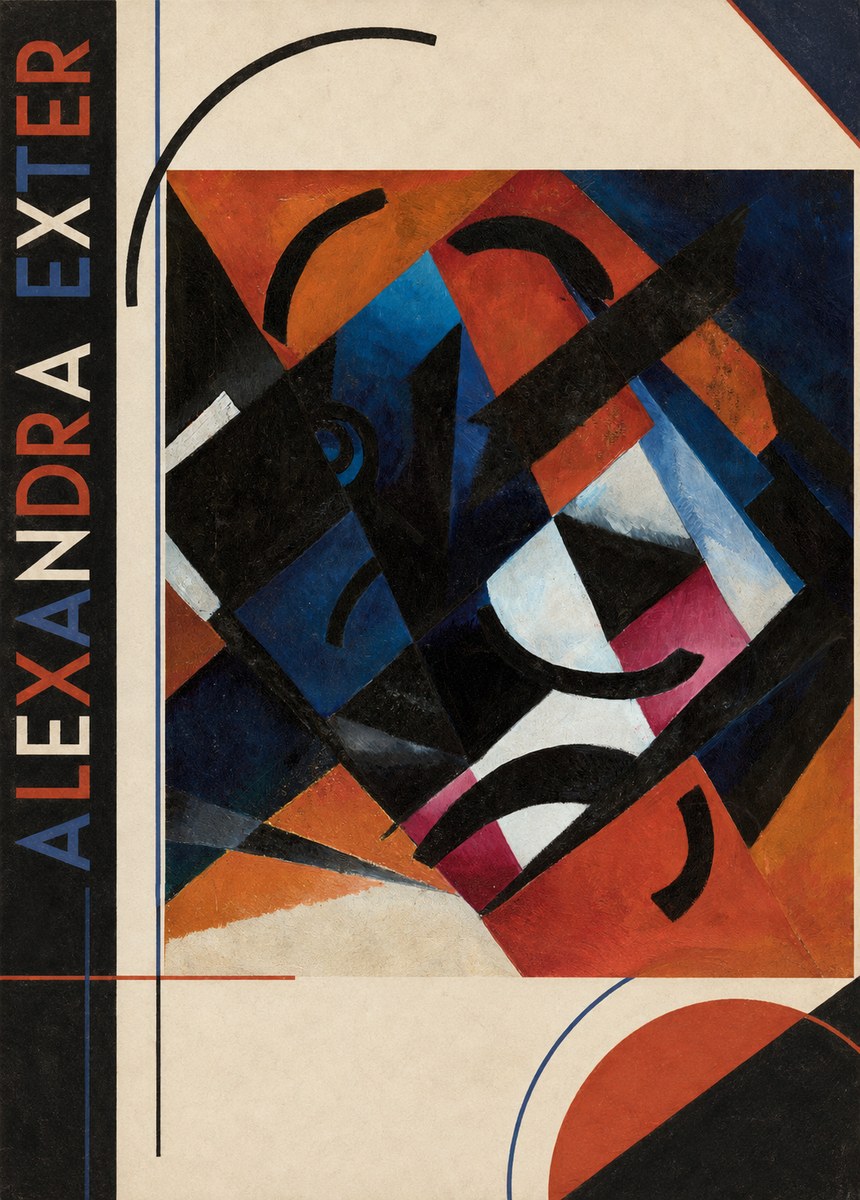 Alexandra Exter Abstract Composition No2 - Plakat